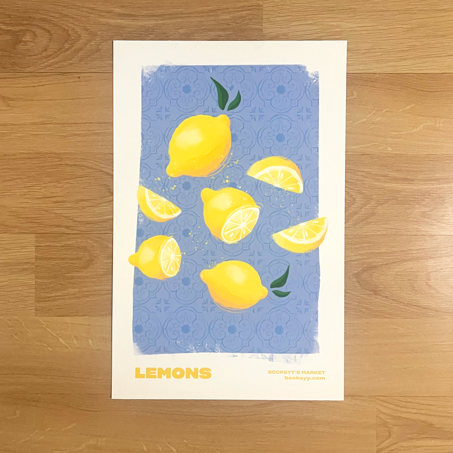 Lemons print