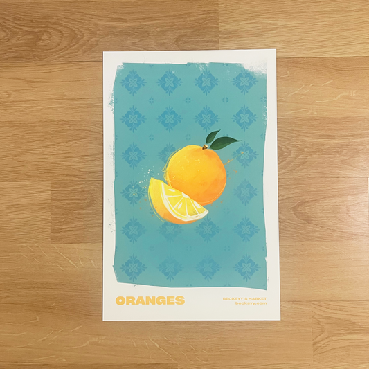 Oranges Print